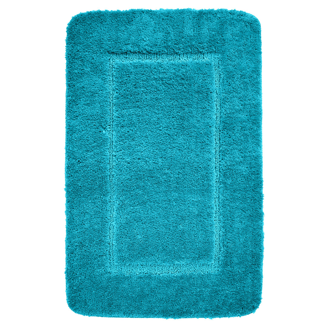 Mayfair Soft Touch Deep Pile Plain Jade Bath Mat Rug