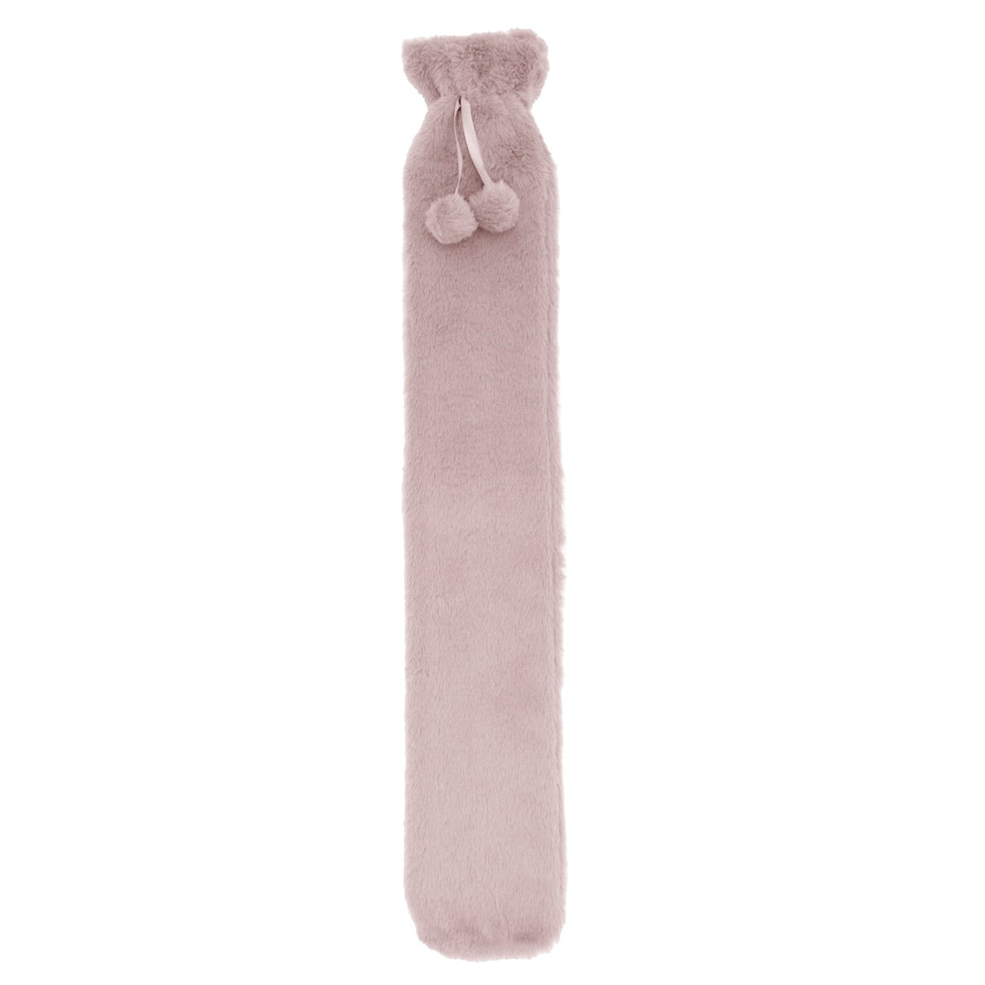 Thermal Velour Hot Water Bottle Pink