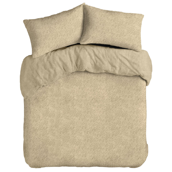 Taupe Teddy Duvet Cover Set
