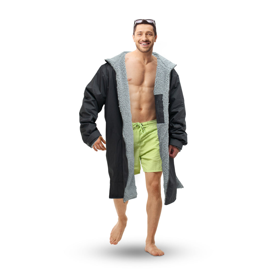 Waterproof Changing Charcoal With Grey Lining