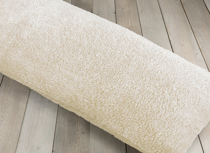 Teddy Backrest Bolster Case Cream