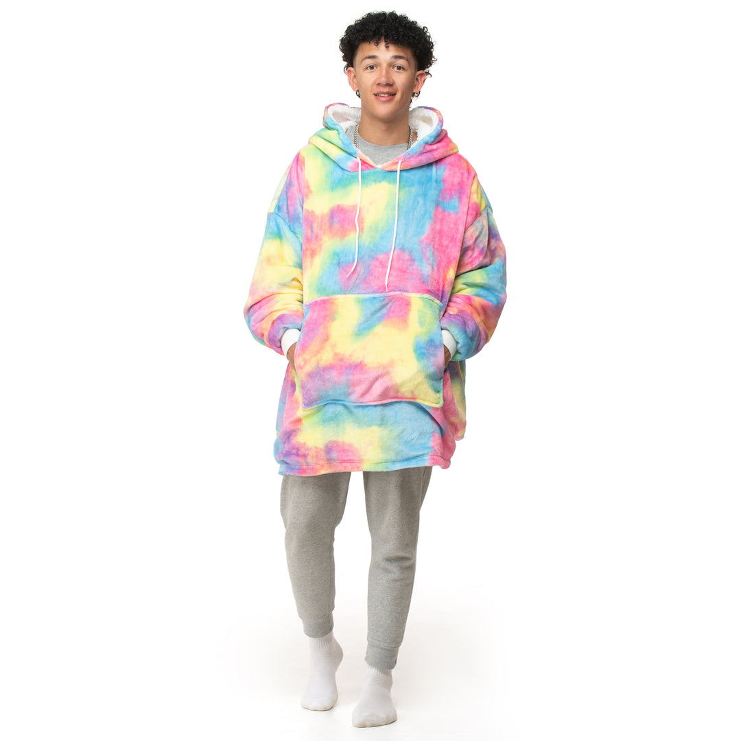 Rainbow Hoodie Blanket